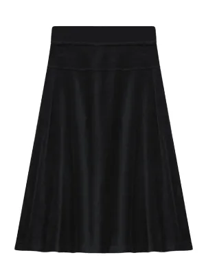 5 Stars Velour Flare Skirt