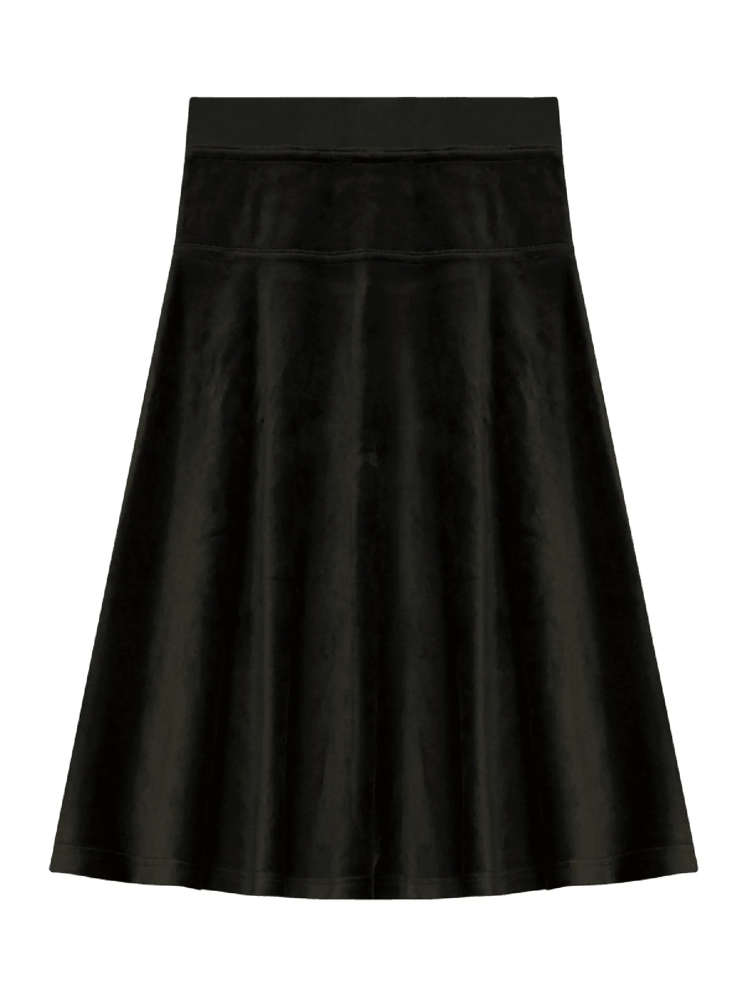 5 Stars Velour Flare Skirt