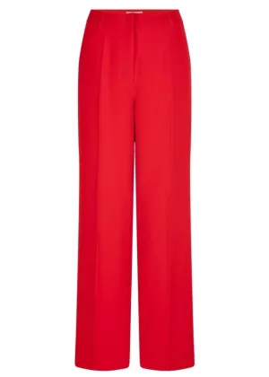 ALAIN STRAIGHT LEG PANTS | BRIGHT RED