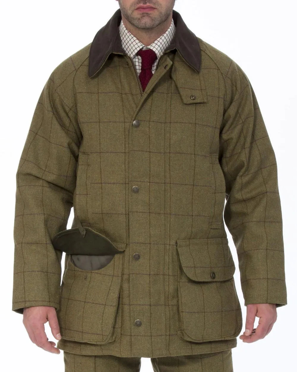 Alan Paine Rutland Waterproof Tweed Shooting Coat