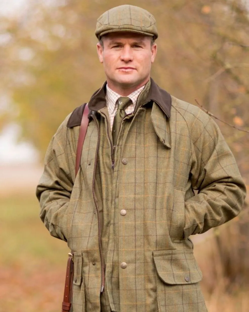 Alan Paine Rutland Waterproof Tweed Shooting Coat