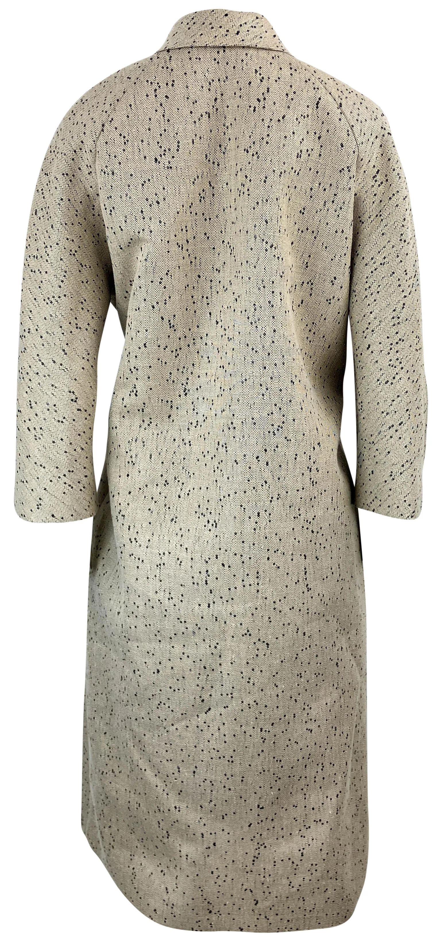 Altuzarra Sequined Tweed Coat in Natural