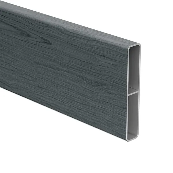 Alumawood Timber Look, Aluminium slat, 65mm x 16.5mm slat  with centre web 5800MM LONG