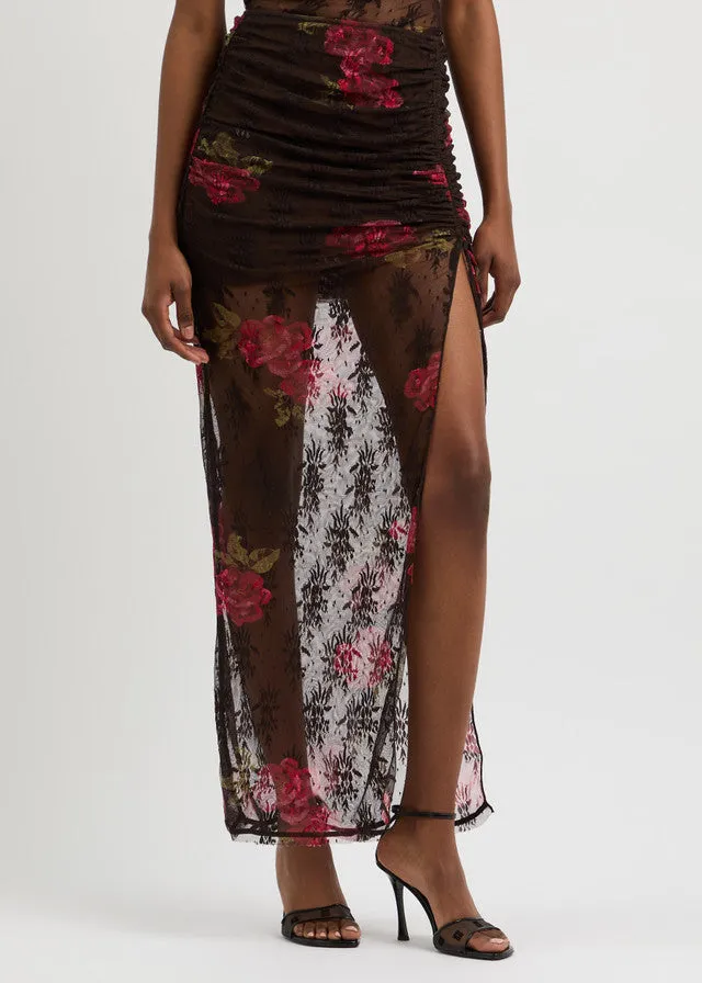 Bec & Bridge - Desert Rose Ruched Skirt