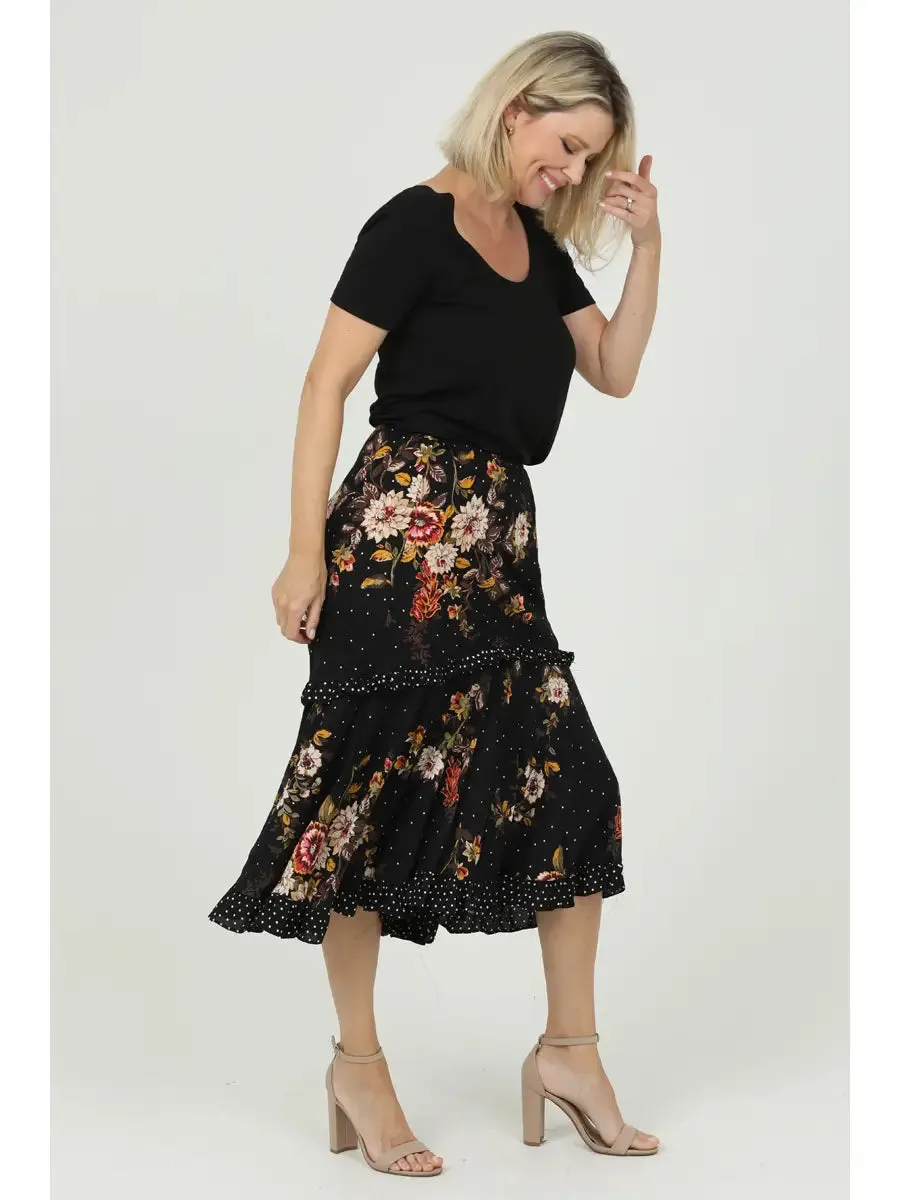 Betty Classic Midi Skirt