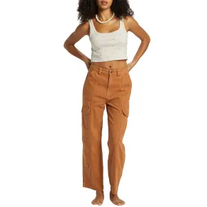 Billabong Women's Wall to Wall Denim Cargo Pants