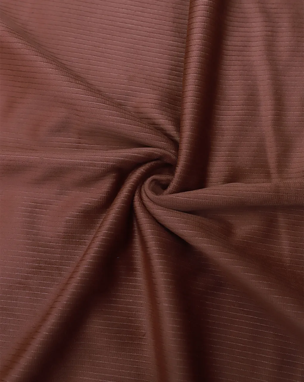 BROWN CORDUROY VELVET FABRIC