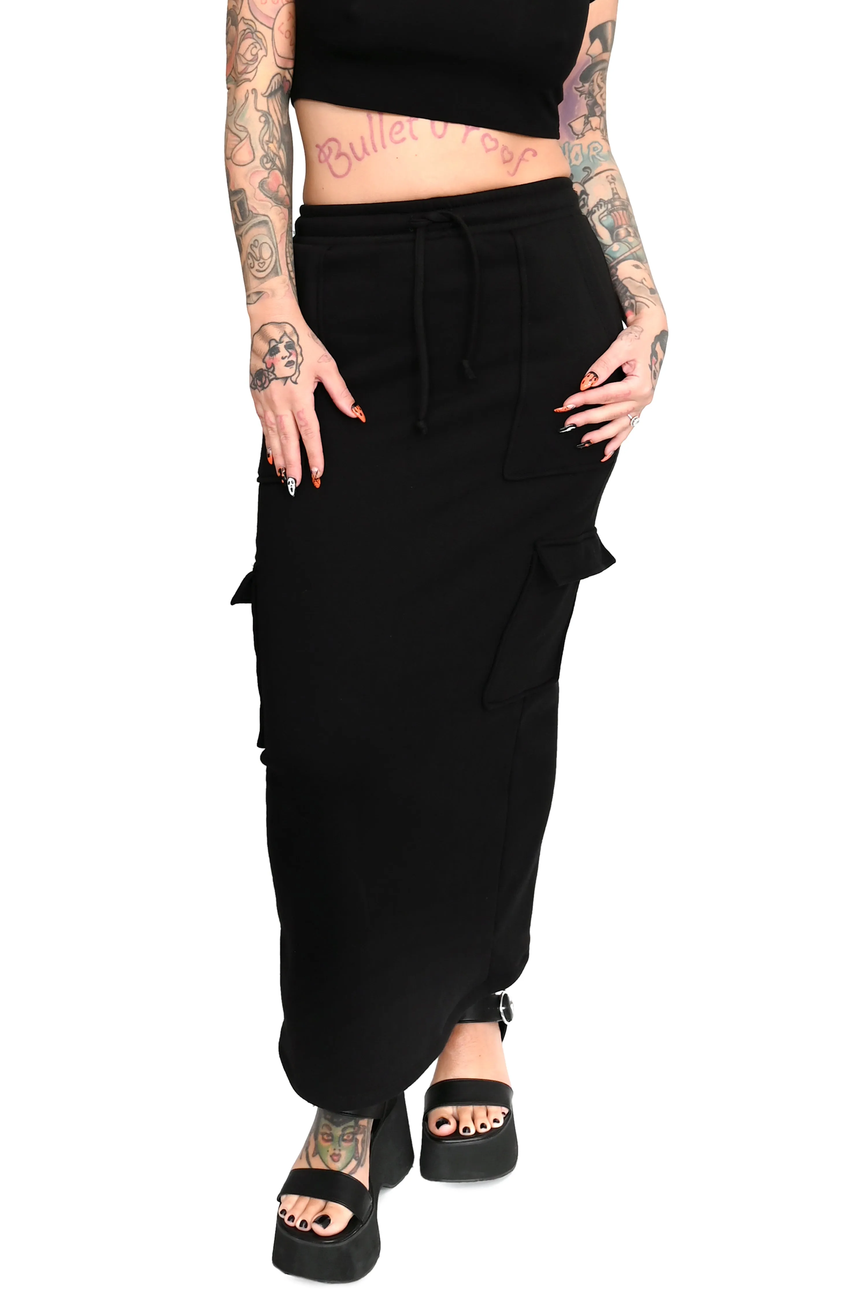 Cargo Maxi Skirt - No Restock! XS/S/M/3XL left!