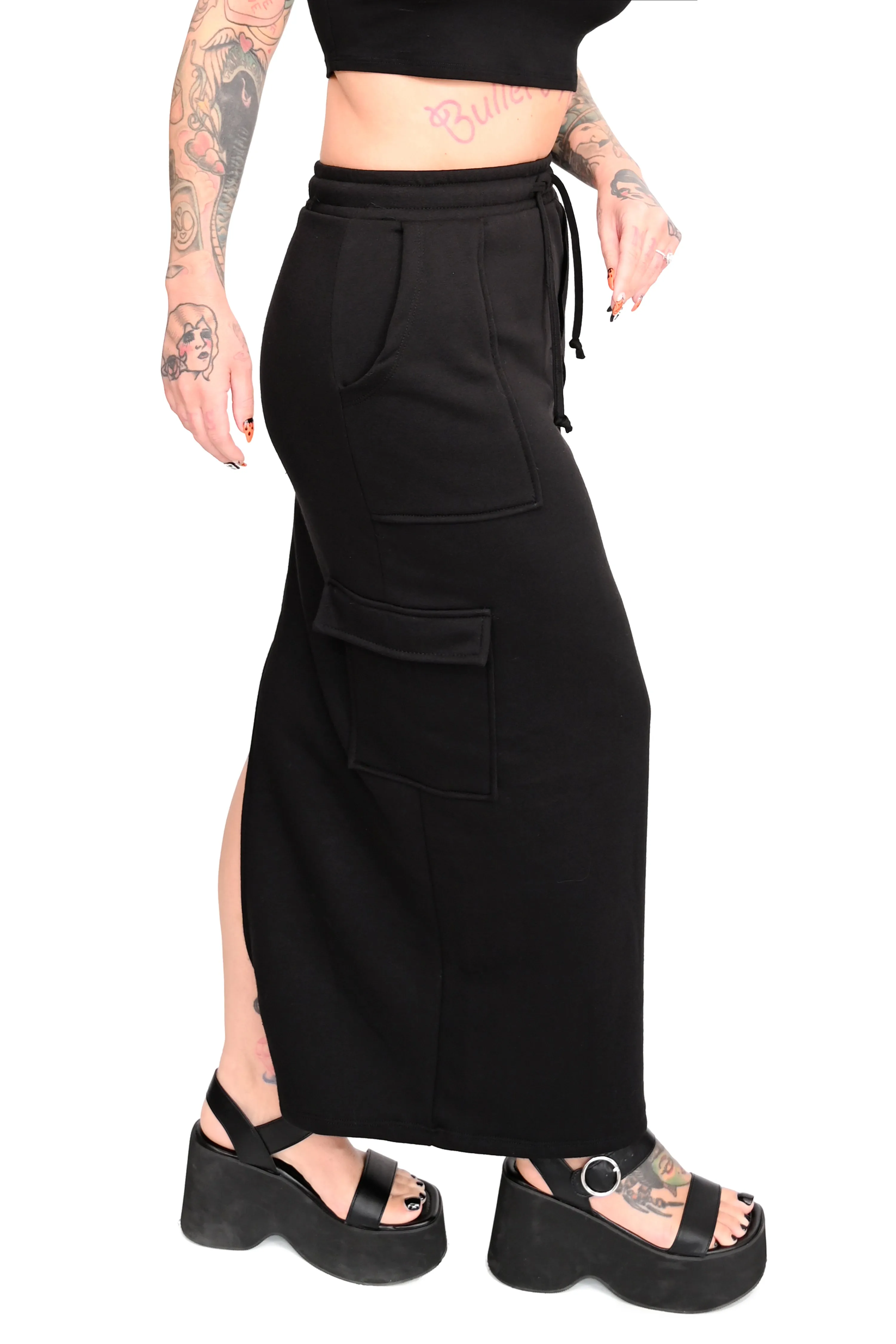 Cargo Maxi Skirt - No Restock! XS/S/M/3XL left!