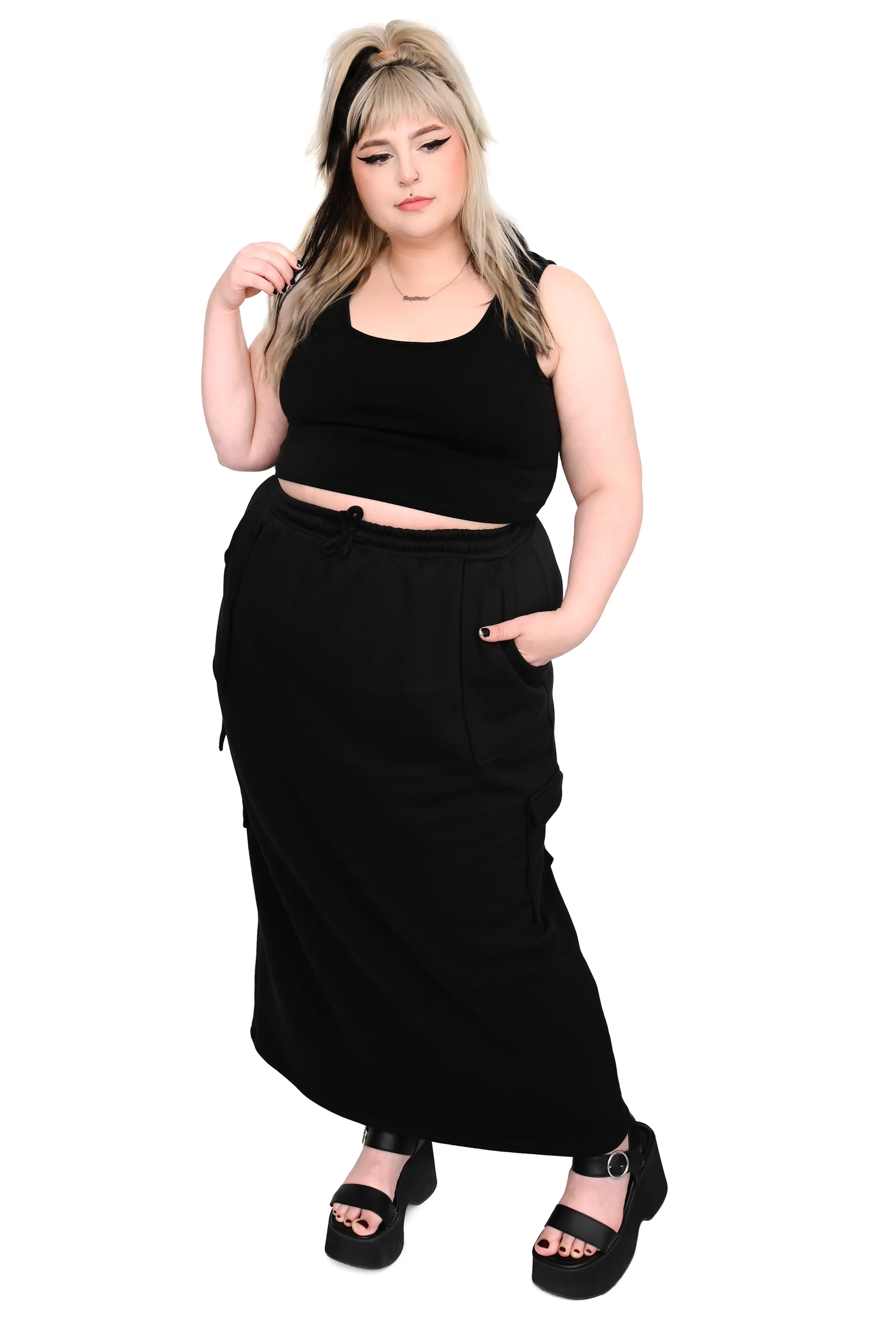 Cargo Maxi Skirt - No Restock! XS/S/M/3XL left!