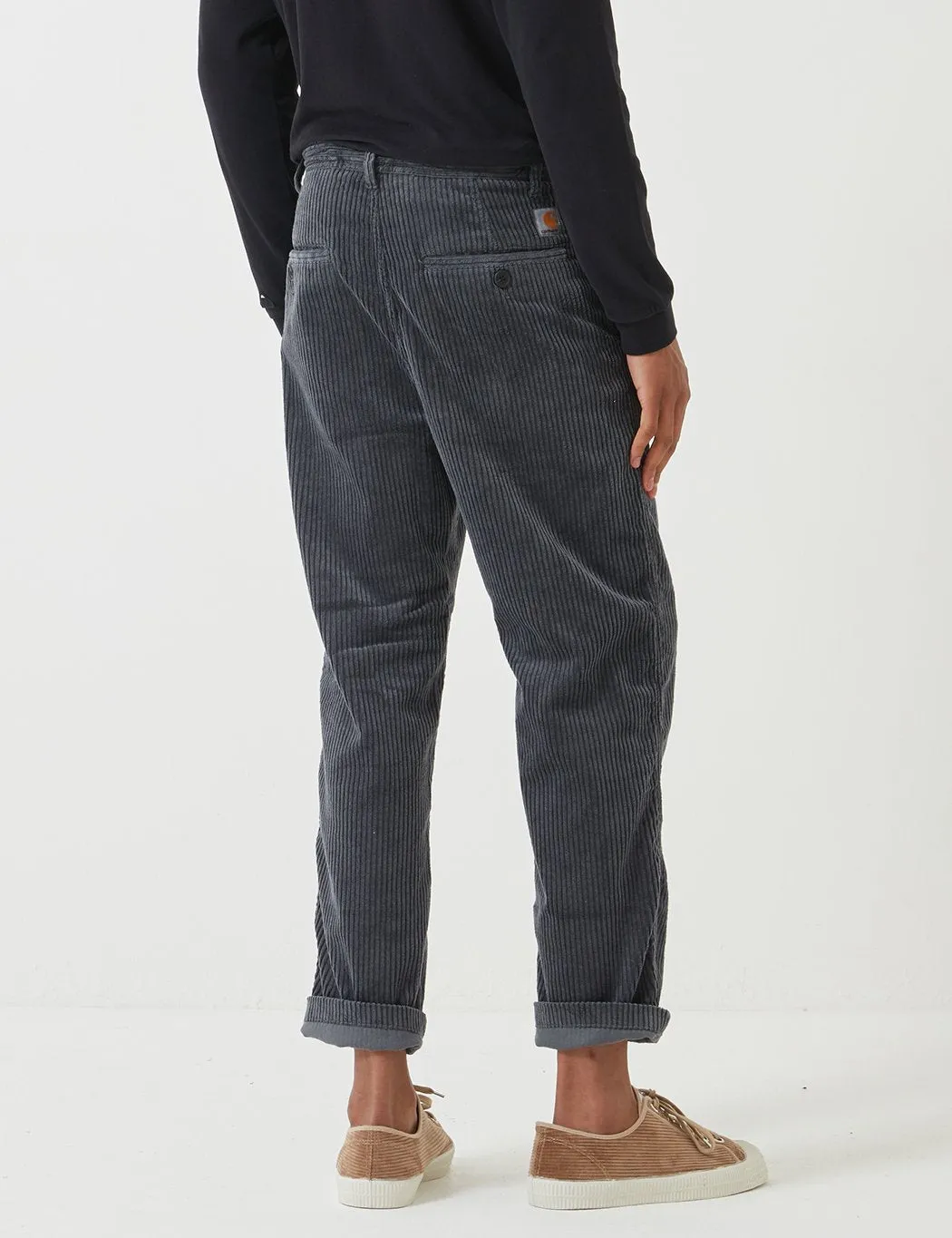 Carhartt-WIP Menson Pant (Corduroy) - Blacksmith Grey