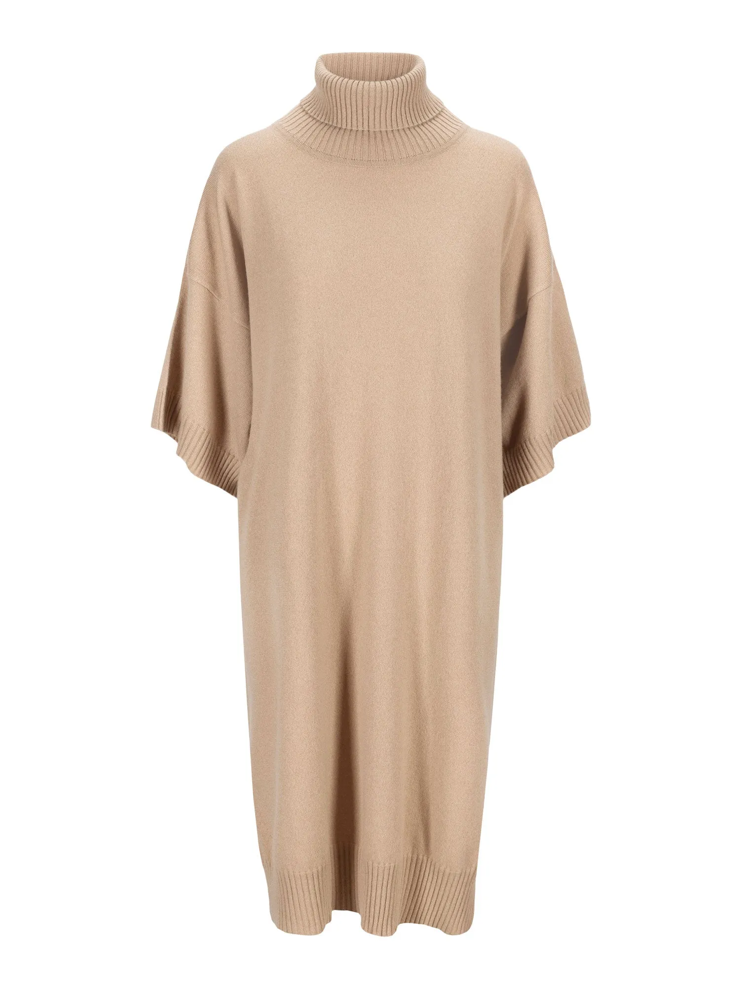 Cashmere dress "Breeze" - sand