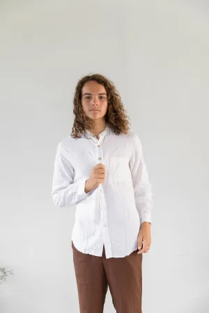 CLEARANCE: Unisex Mandarin Collar Shirt - 2 colours