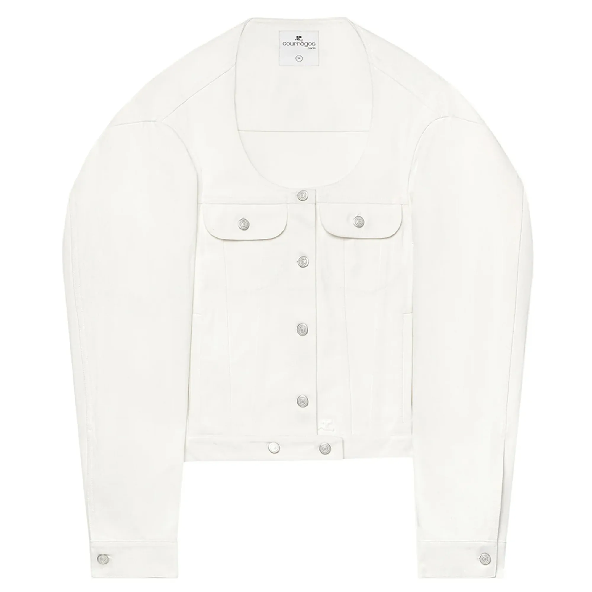 Cocoon White Denim Jacket