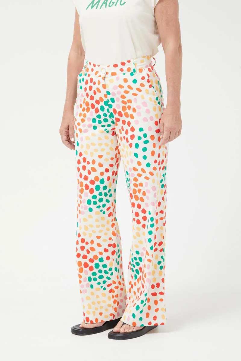 Compañia Fantastica - Multicolored Polka Dot Trousers