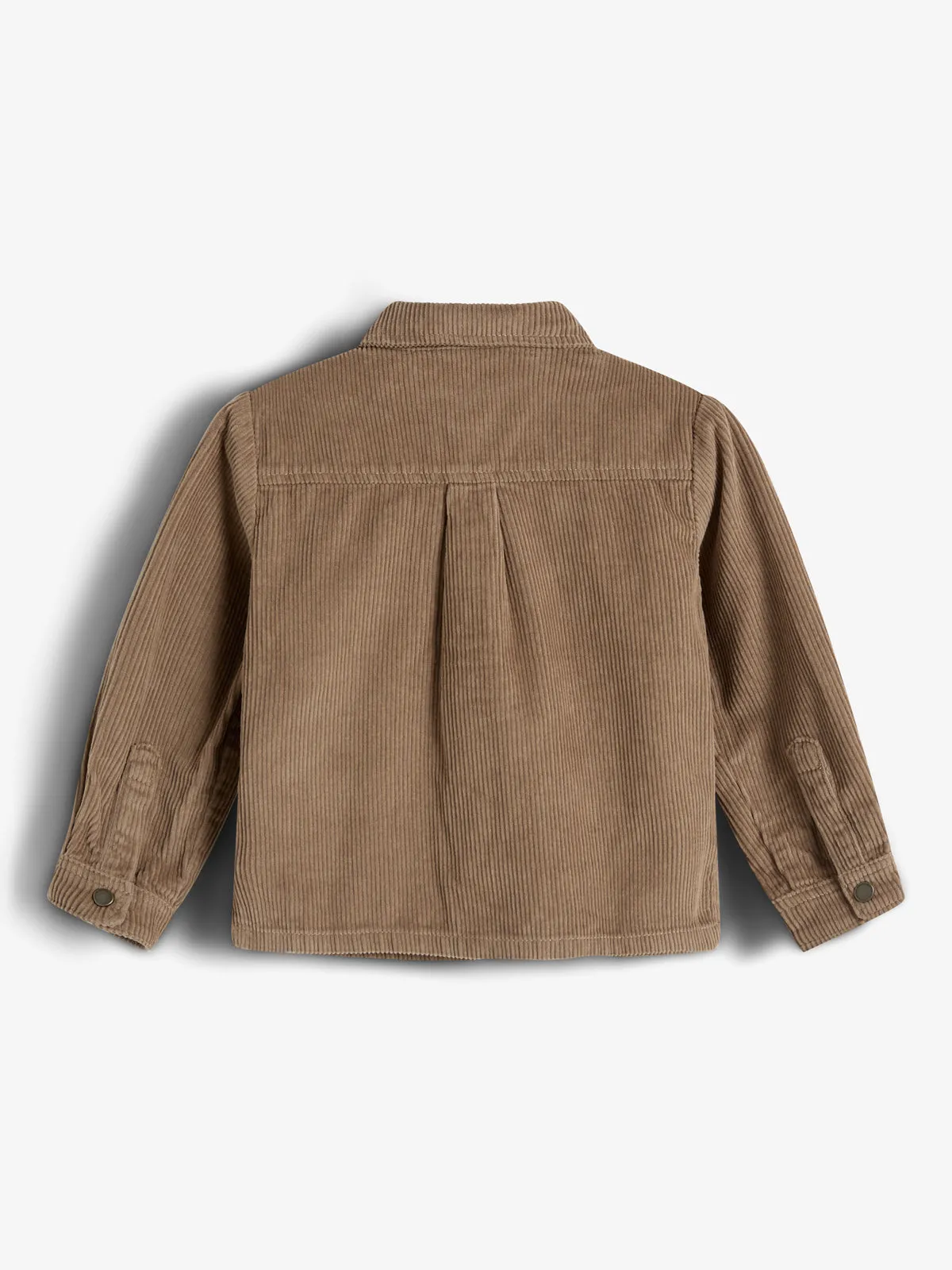 Corduroy Overshirt - Kids - Dark Beige