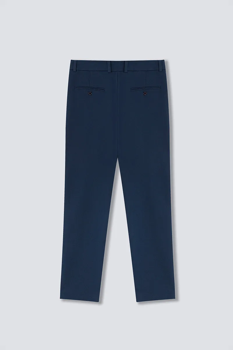 CottonSTRETCH Smart Pants  | Navy 23070N