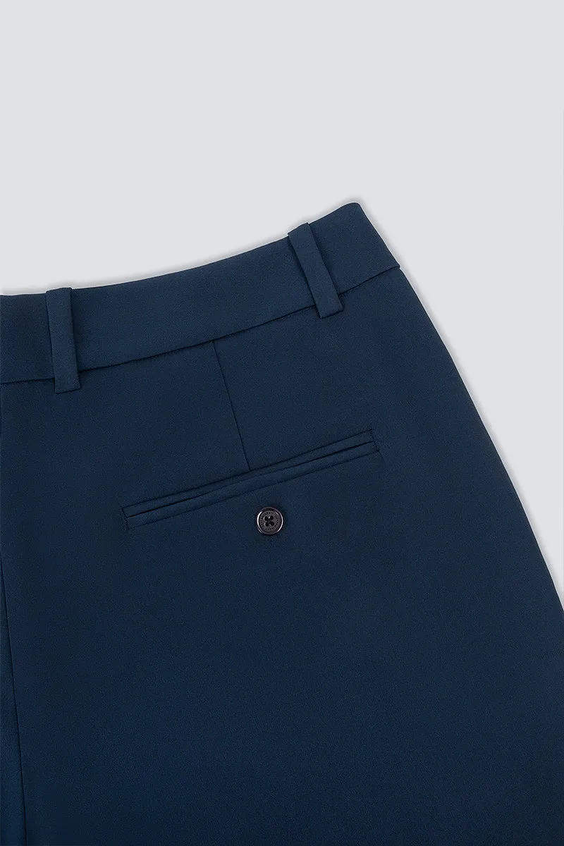 CottonSTRETCH Smart Pants  | Navy 23070N