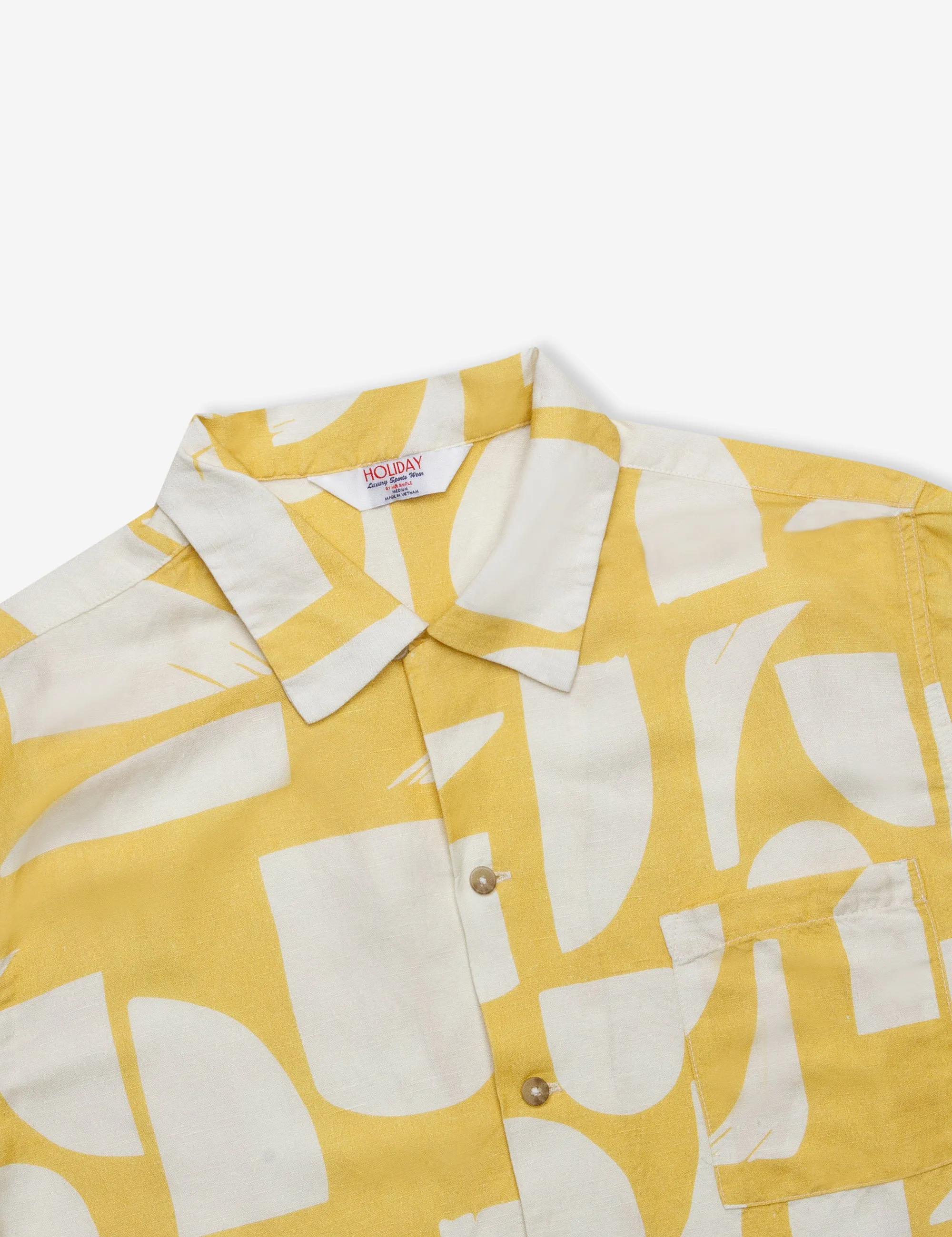 Cuban Short Sleeve Shirt - Sunburst