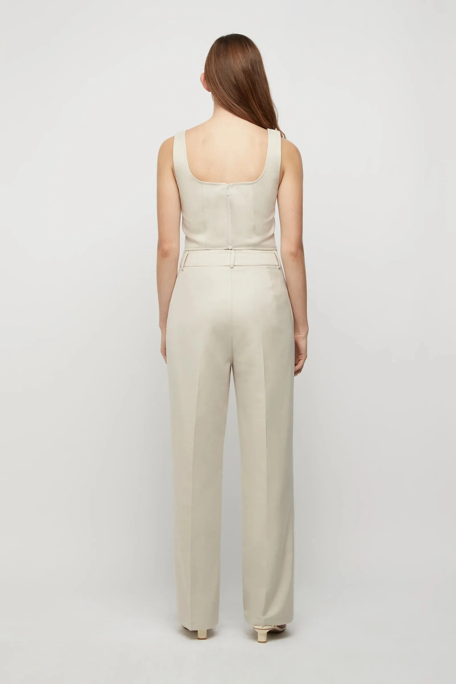 Filippa Trousers in Winter White