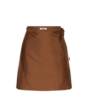 Gia Skirt in Bark