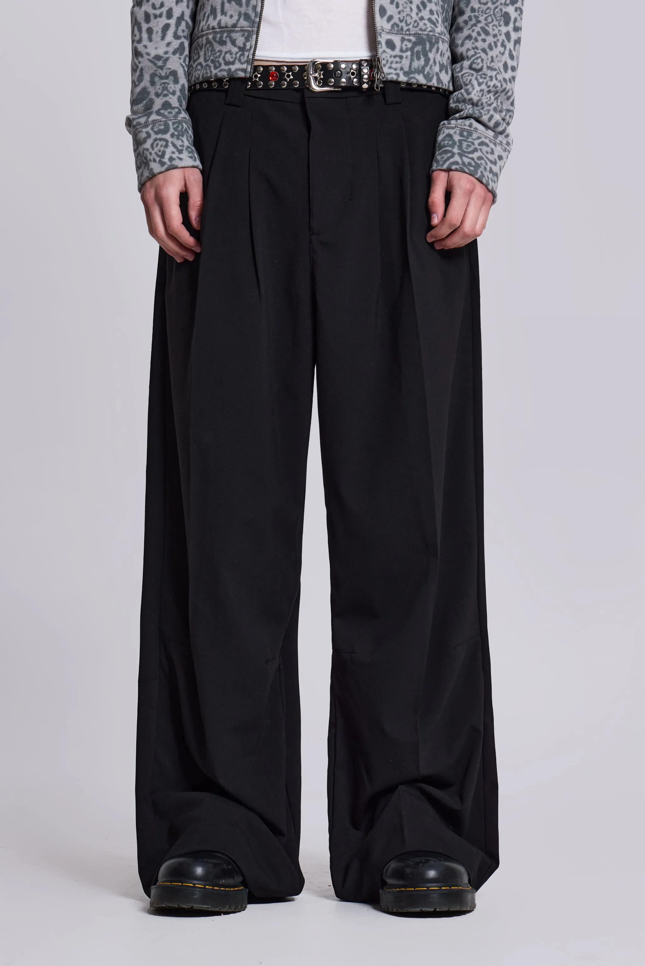 Goliath Black Suit Pants