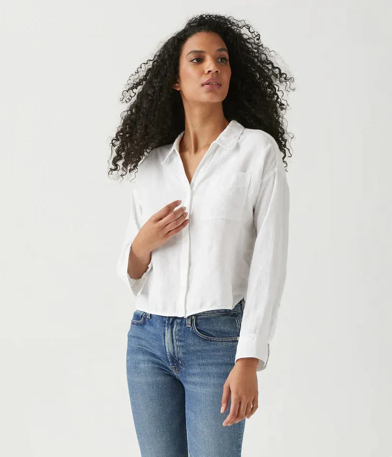 Gracie Cropped Shirt