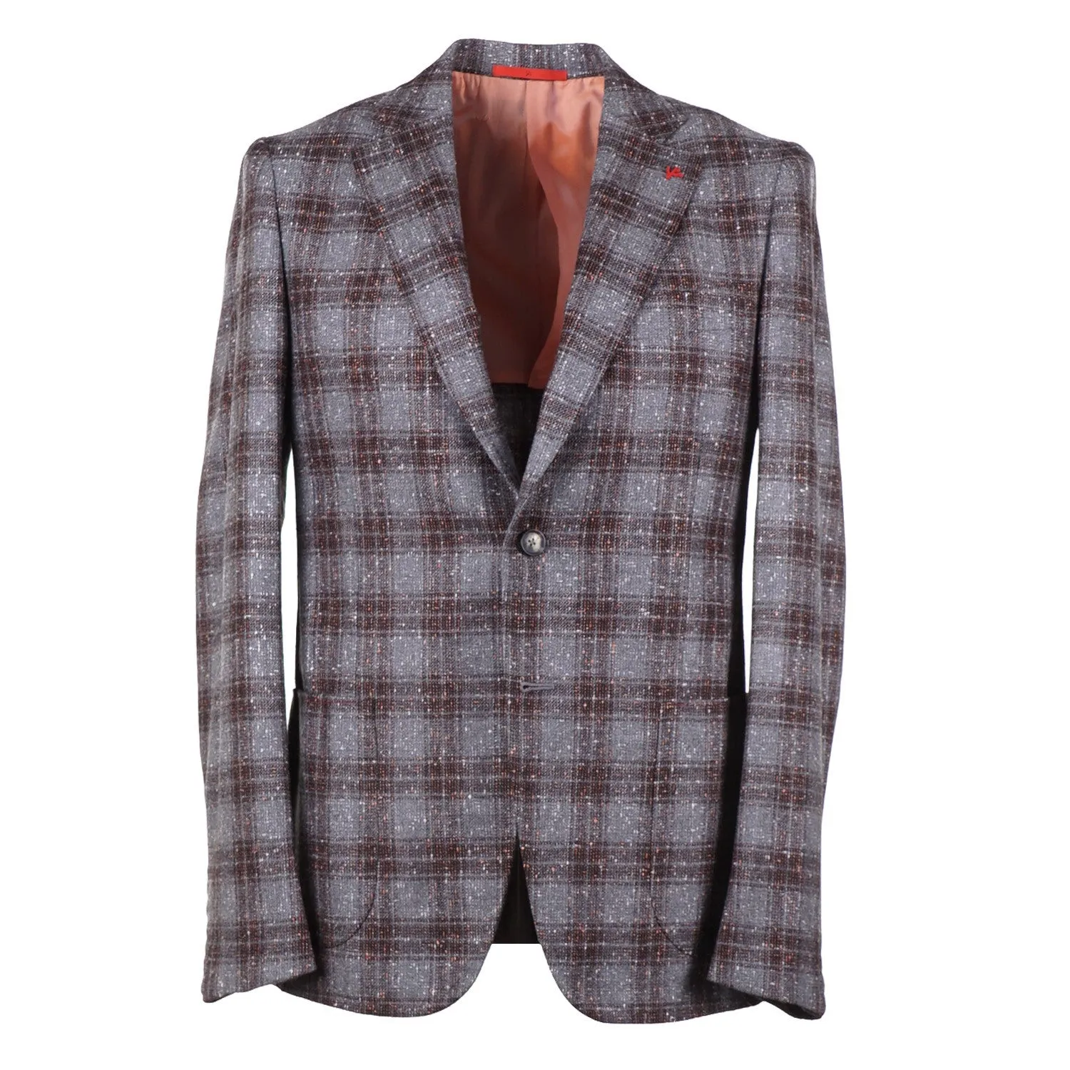 Isaia Slim-Fit Donegal Wool Sport Coat