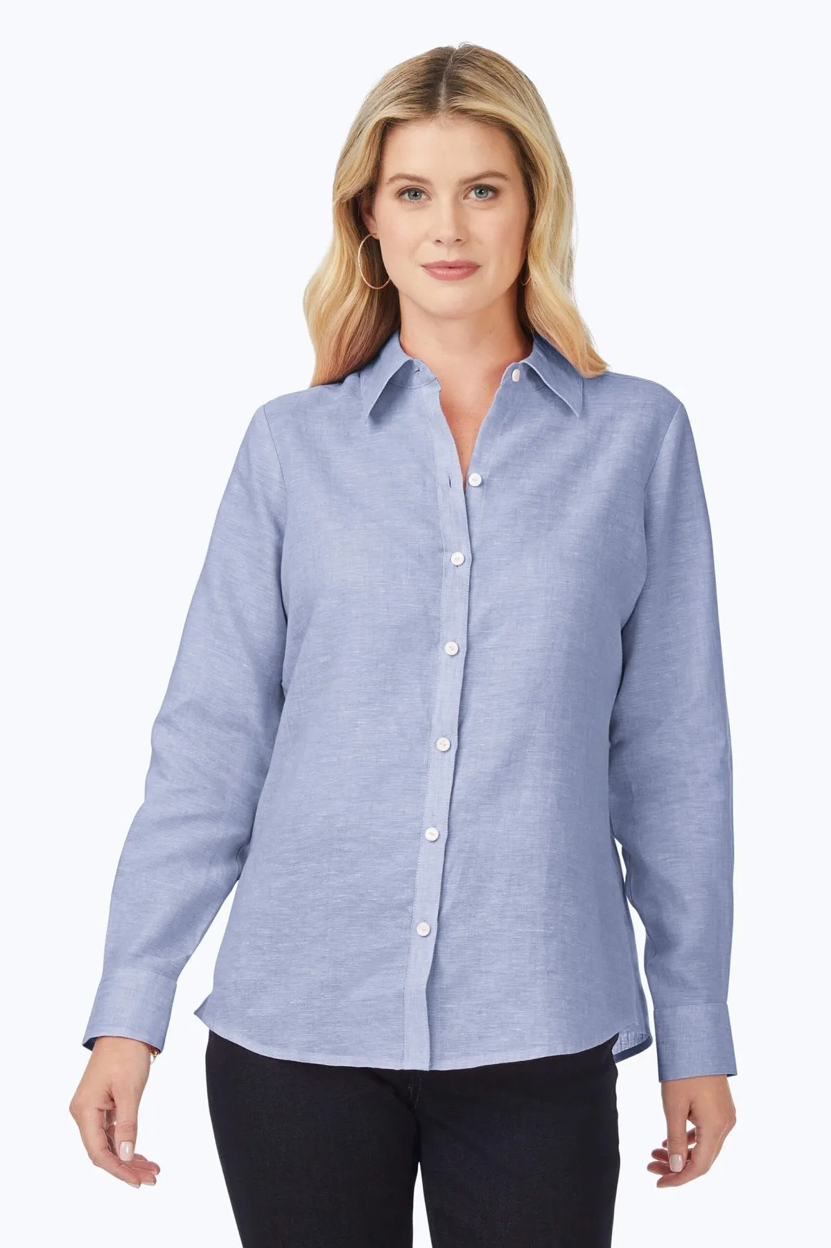 Jordan Easy Care Linen Shirt