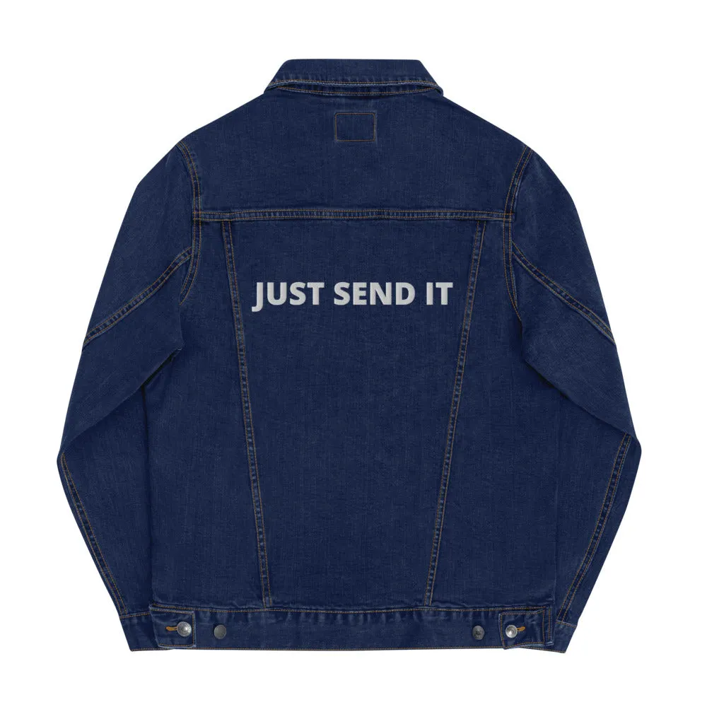 Just Send It Unisex Denim Jacket