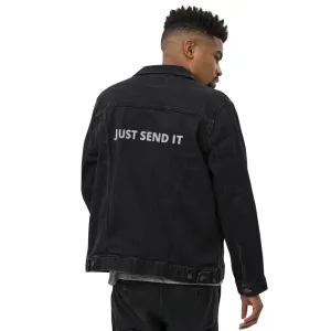 Just Send It Unisex Denim Jacket