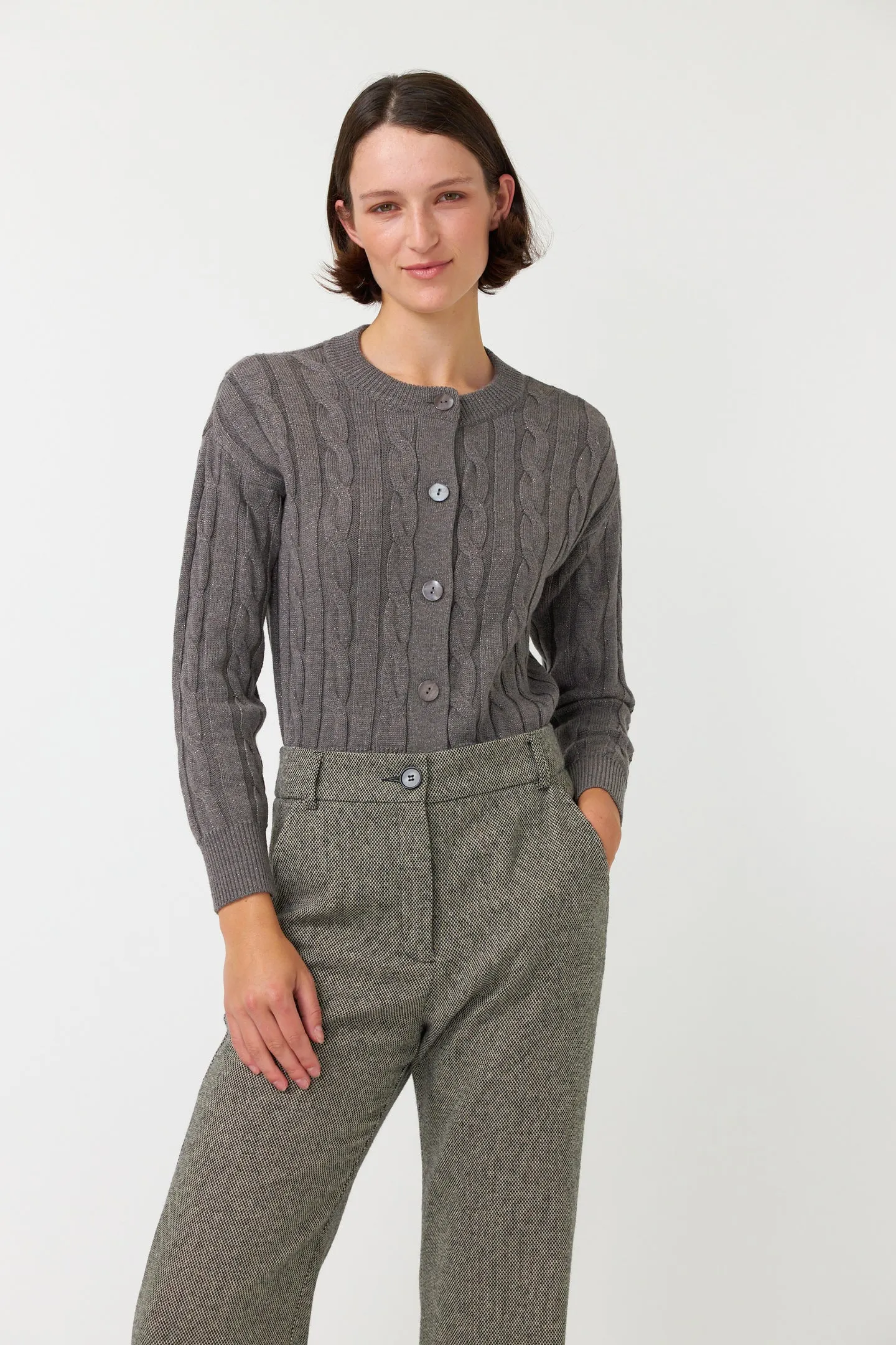 Kate Sylvester Elissa Trouser - Tweed