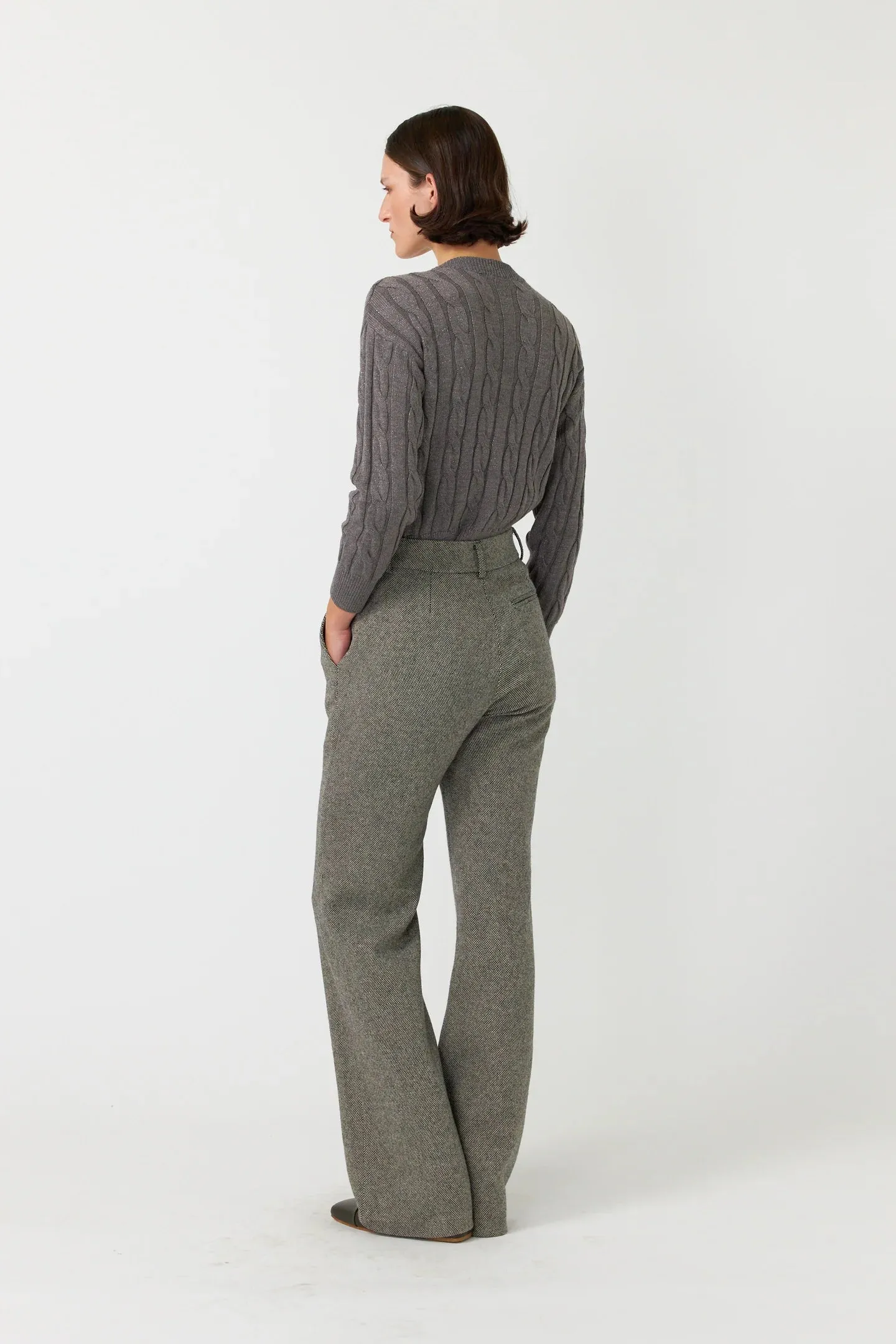 Kate Sylvester Elissa Trouser - Tweed