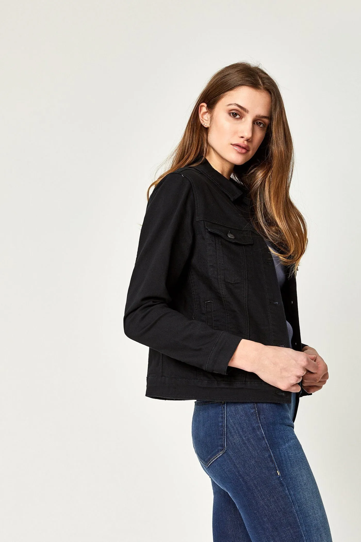 KATY JACKET IN BLACK COMFORT