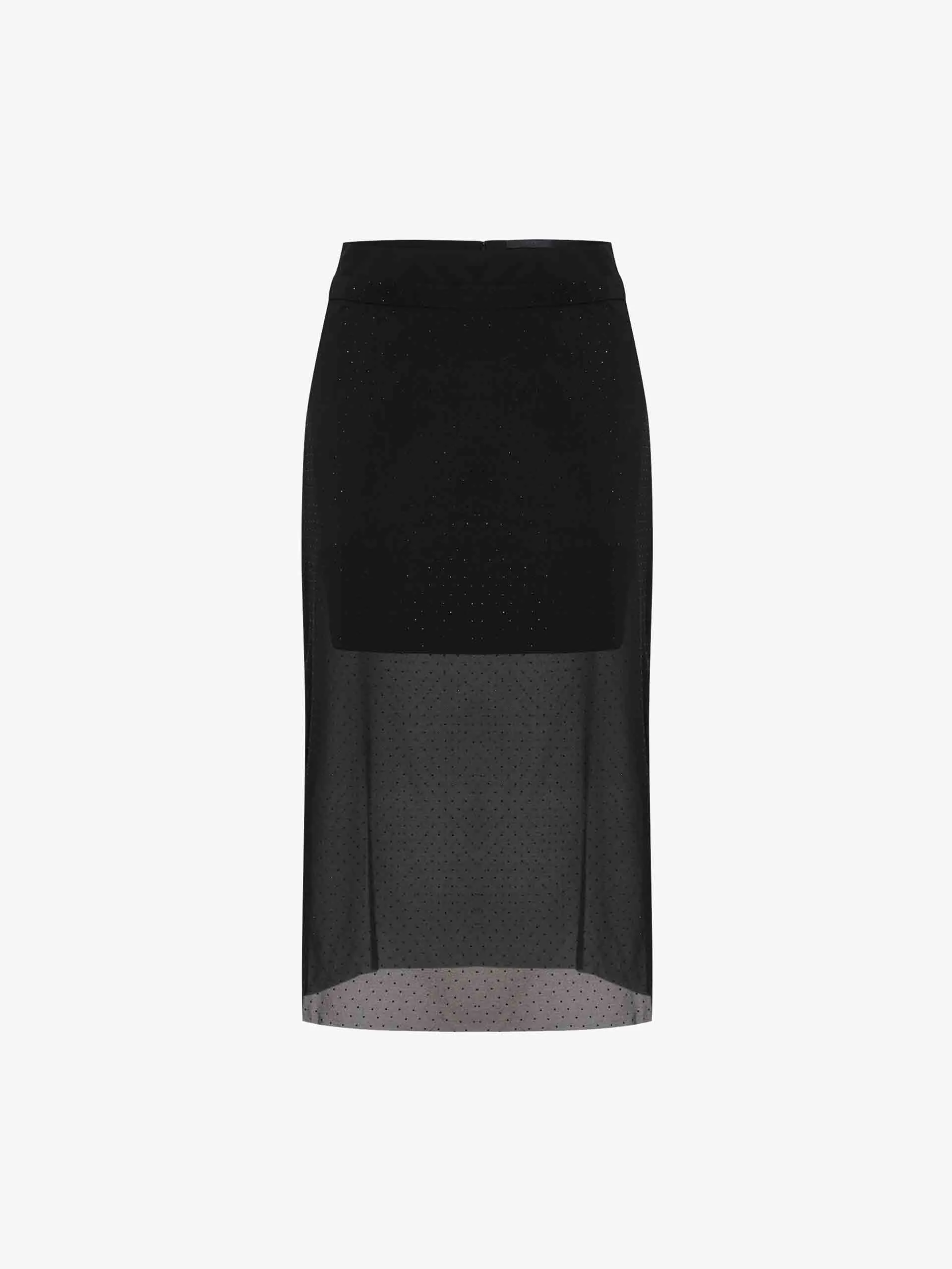 Layered Design Midi Skirt