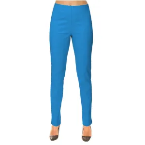 Lior Paris "Sasha" Straight Leg Pull-On Pant in Ocean - SASH-OCN