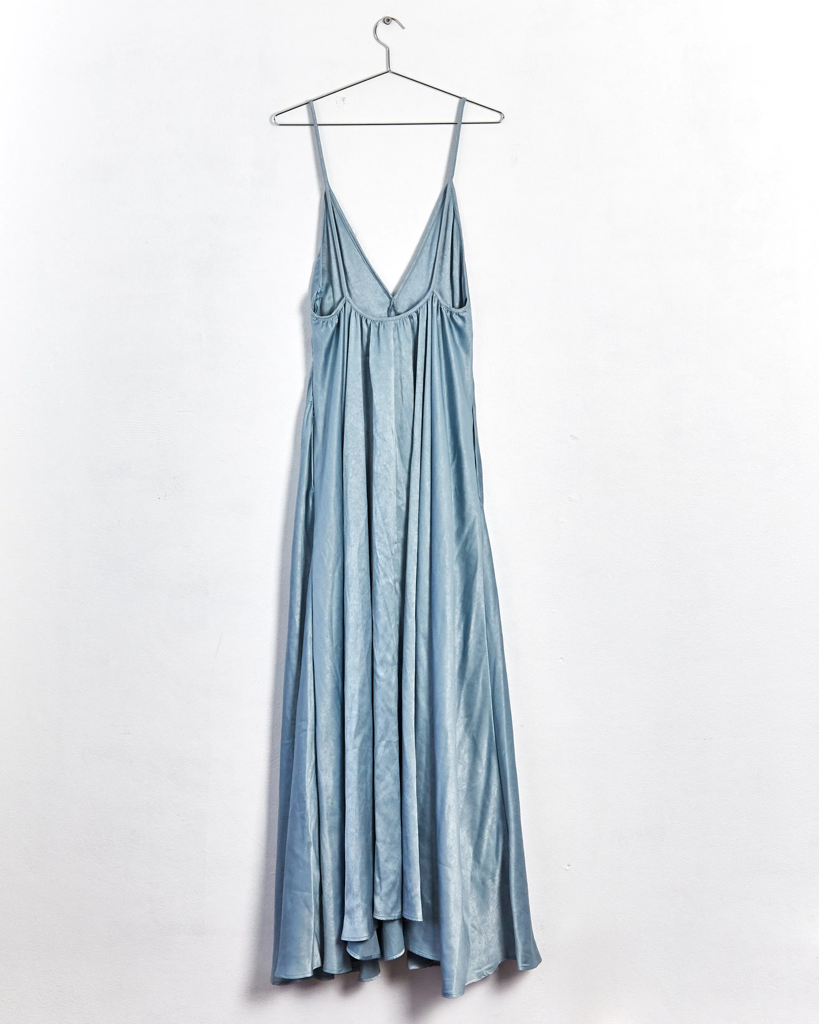 Paris Georgia 'bella' empire line maxidress, blue, 10