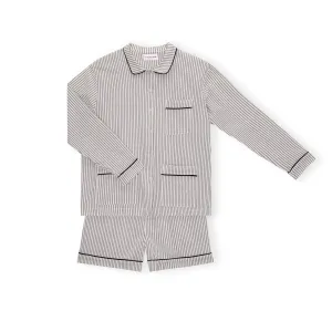 PYJAMAS SET // WOMEN //GREY STRIPES