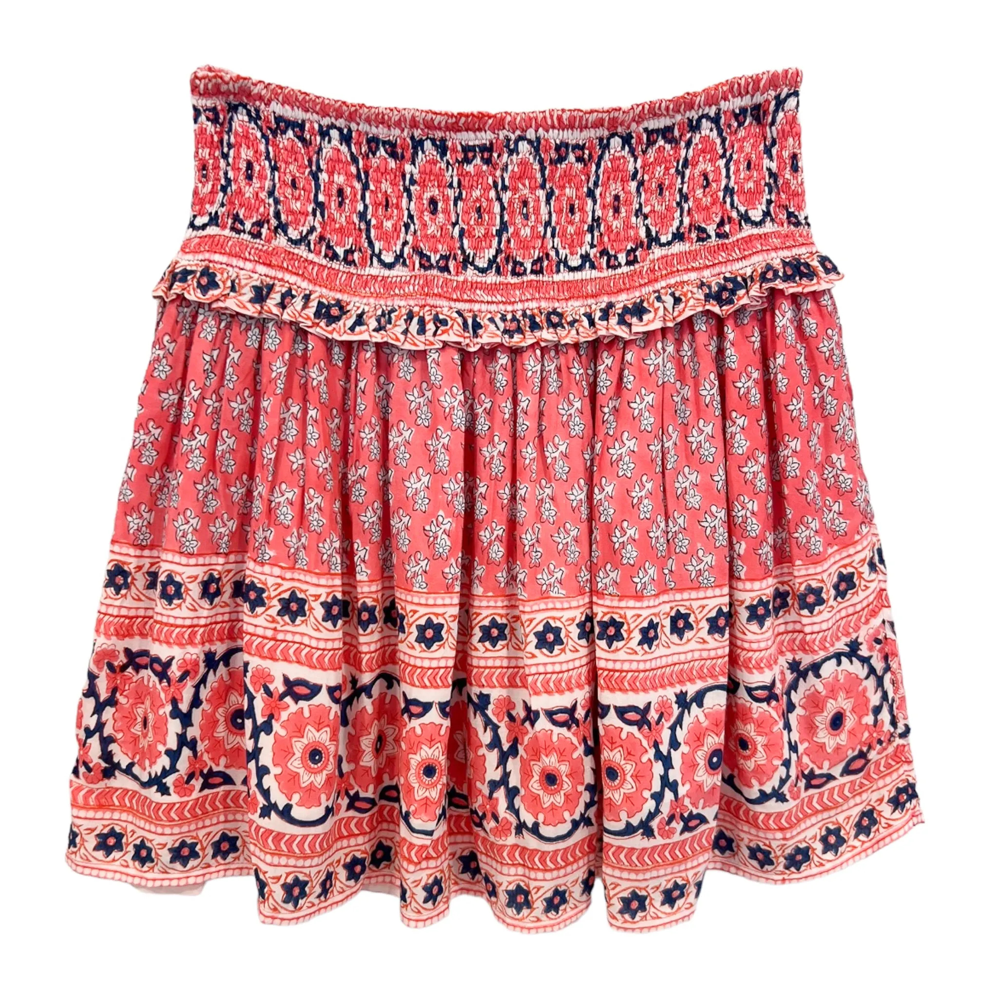 Ruffled Smocked Skirt - Preorder