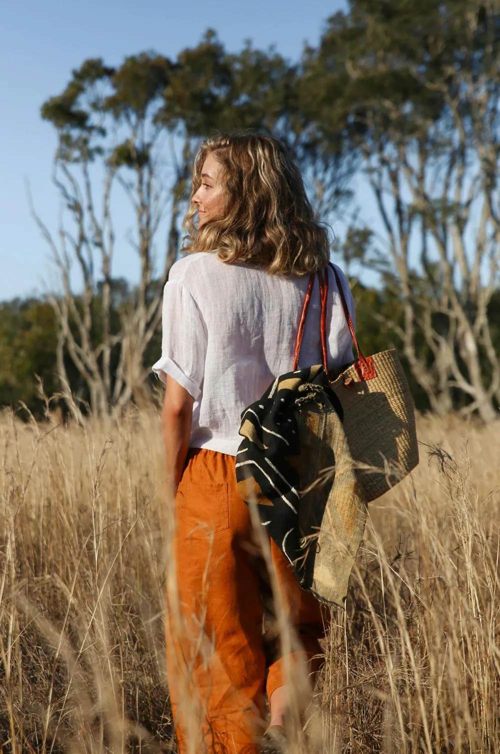 SAFARI Shirt - white linen