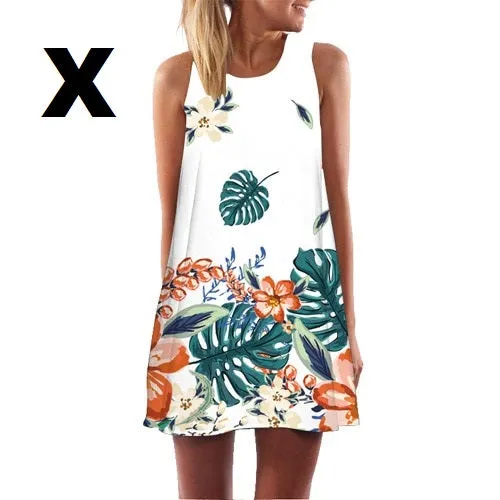 Sleeveless Summer Short Dress