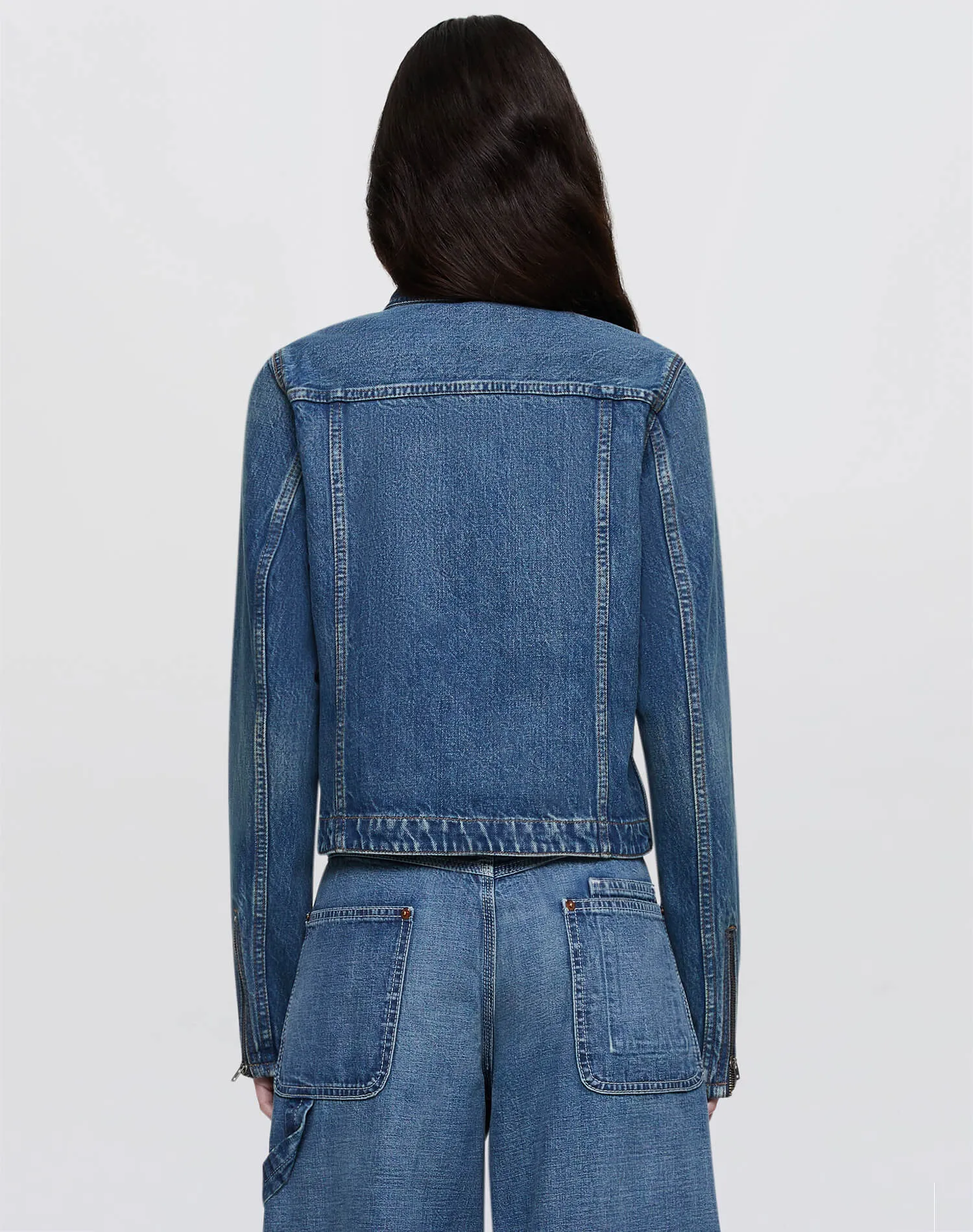 Slim Zip Jacket - Crafted Indigo