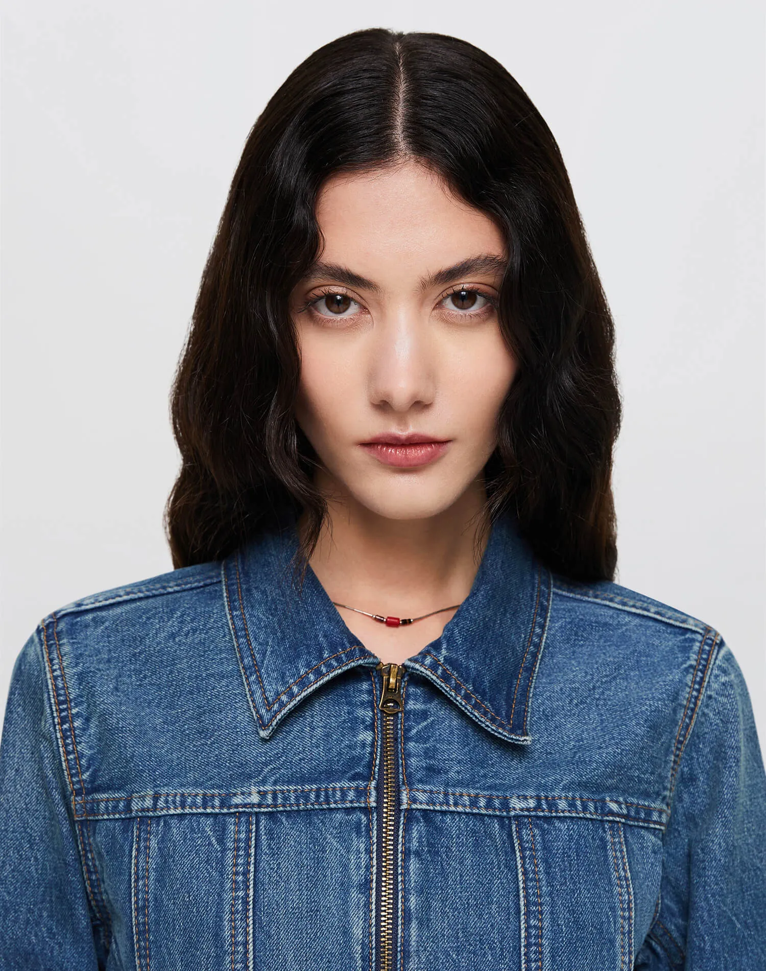 Slim Zip Jacket - Crafted Indigo