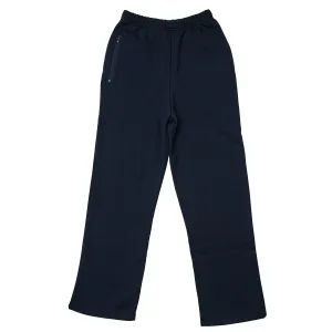 Straight Leg Track Pants - Navy