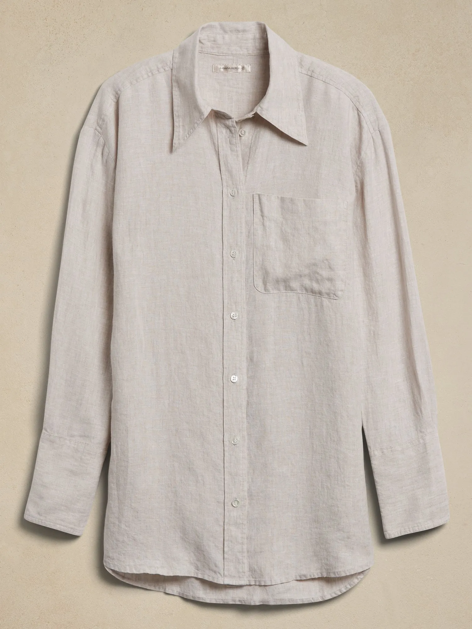 The Oversized Linen Shirt