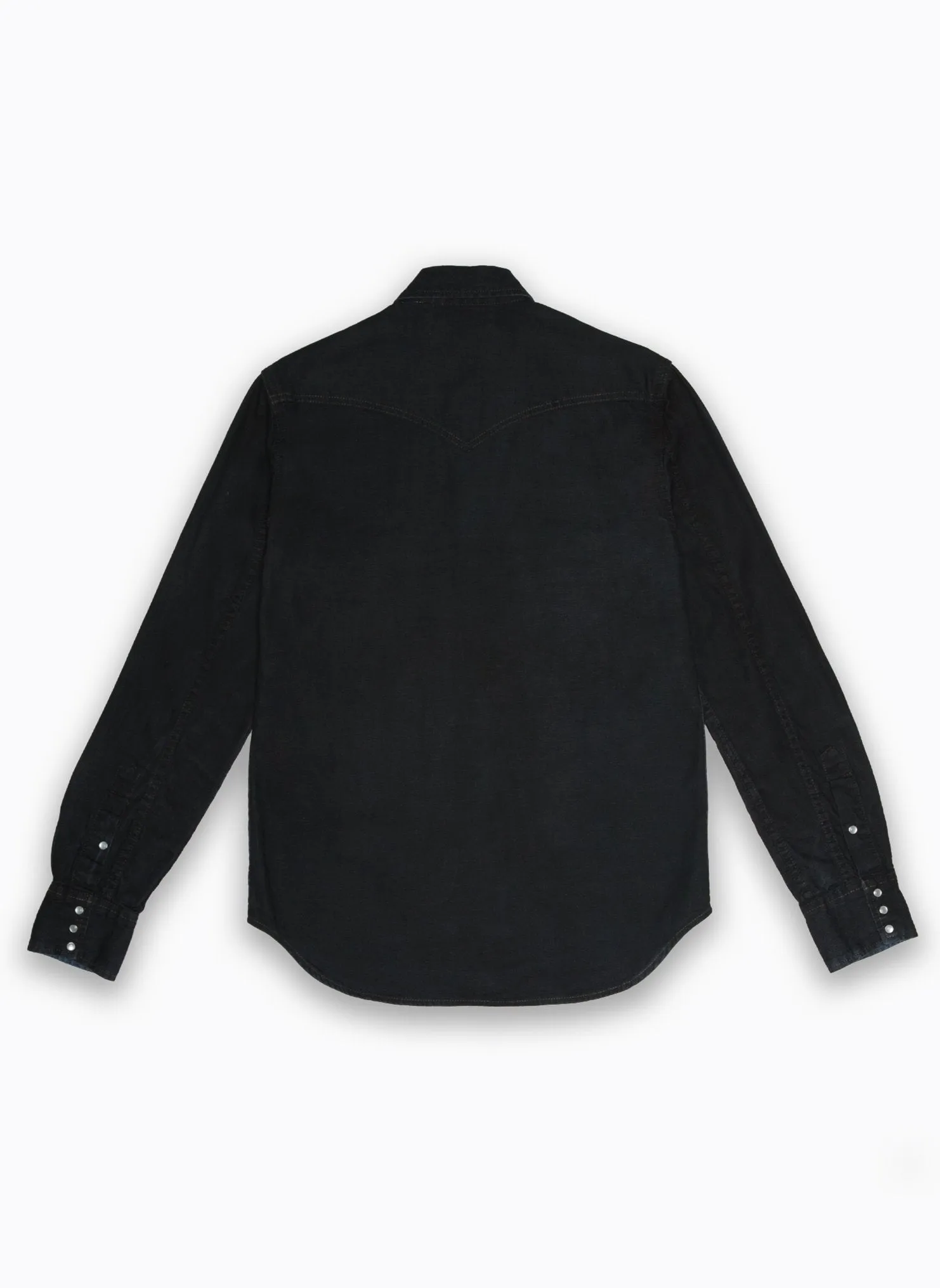 Western Shirt - Black Coated Resin -